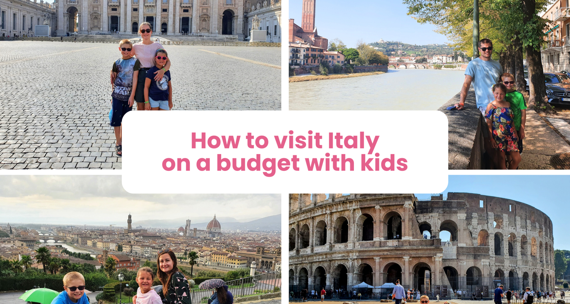 visit italy on a budget with kids, eurocamp road trip, family holiday, europe, frugal mum itinerary and spending guide