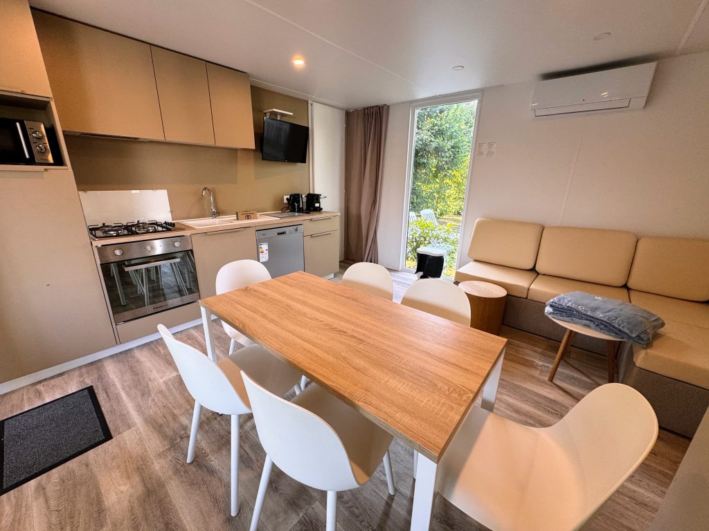 The best 5 star Eurocamp resorts for families, frugal mum travel guide, photo of Ultimate Plus at Le Pin Parasol