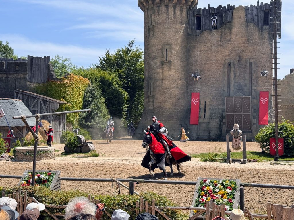 The ultimate family guide for visiting Puy du Fou France with kids, frugal mum travel guide, photo of castle