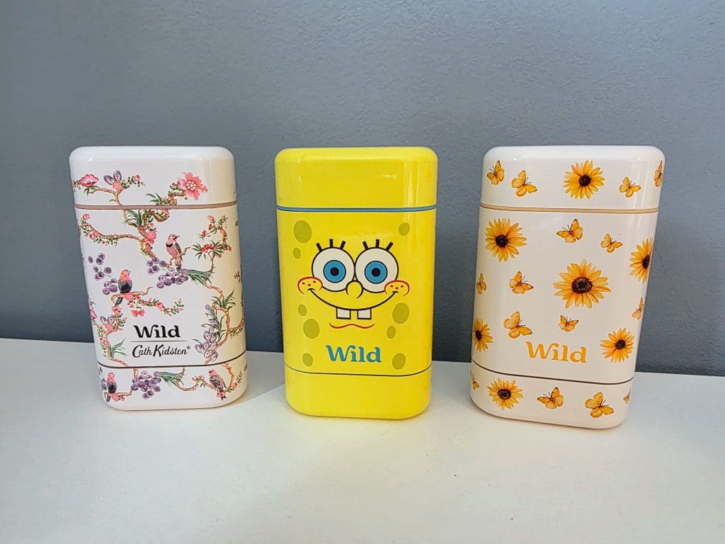 Wild Deodorant Review and 20% off discount code, frugal mum guide, case photo