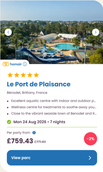 Eurocamp 2026 school holiday deals, August budget summer breaks, frugal mum travel guide, photo of le port de plaisance, france
