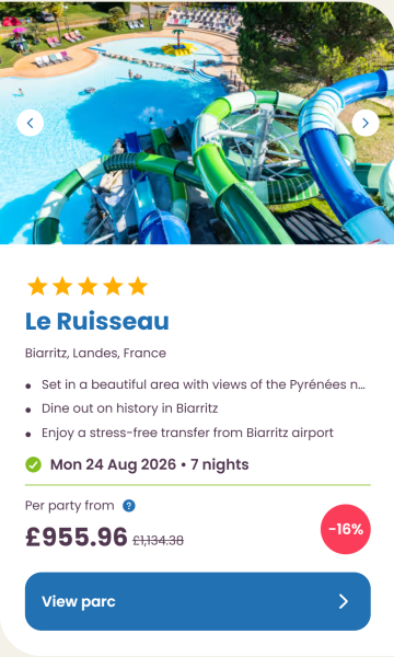Eurocamp 2026 school holiday deals, August budget summer breaks, frugal mum travel guide, photo of le ruisseau, france