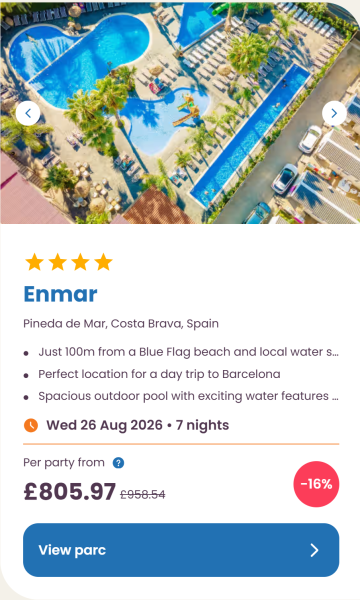 Eurocamp 2026 school holiday deals, August budget summer breaks, frugal mum travel guide, photo of enmar, spain