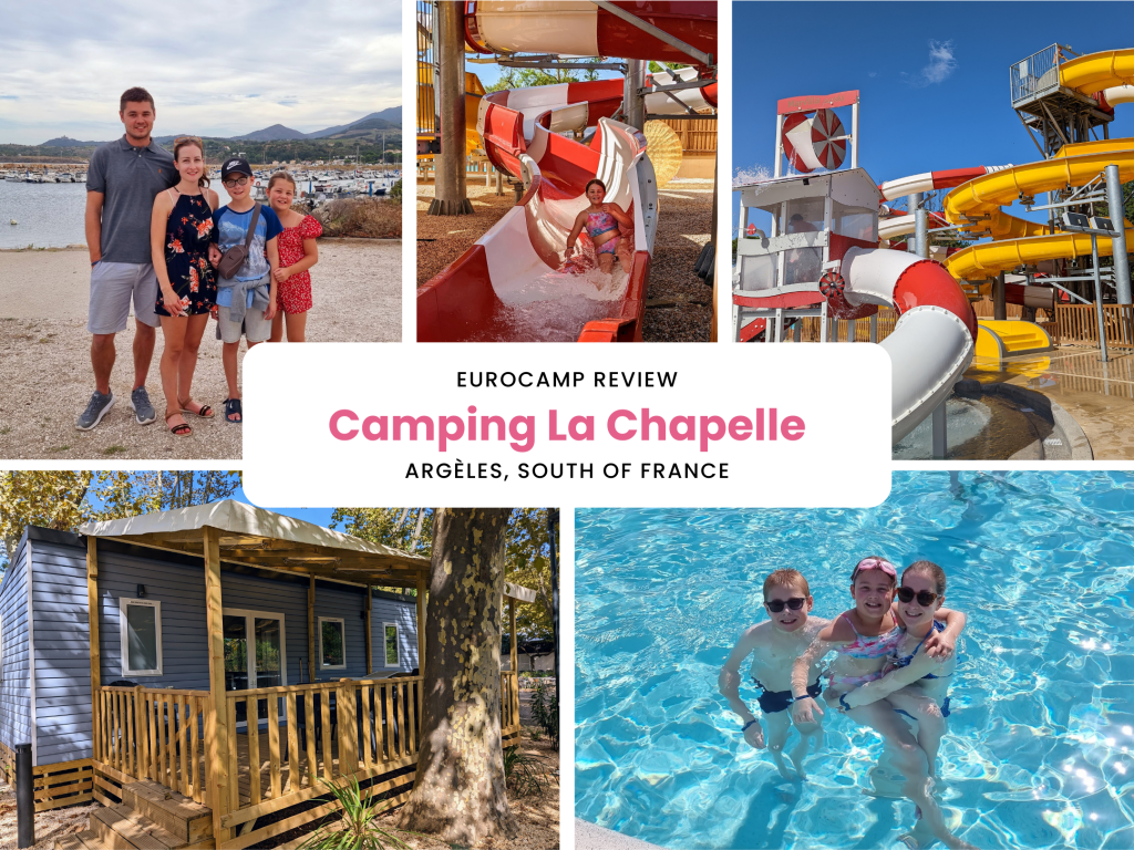 La Chapelle, Argeles, South of France, swimming pool, slides, flumes, Eurocamp holiday, frugal mum review