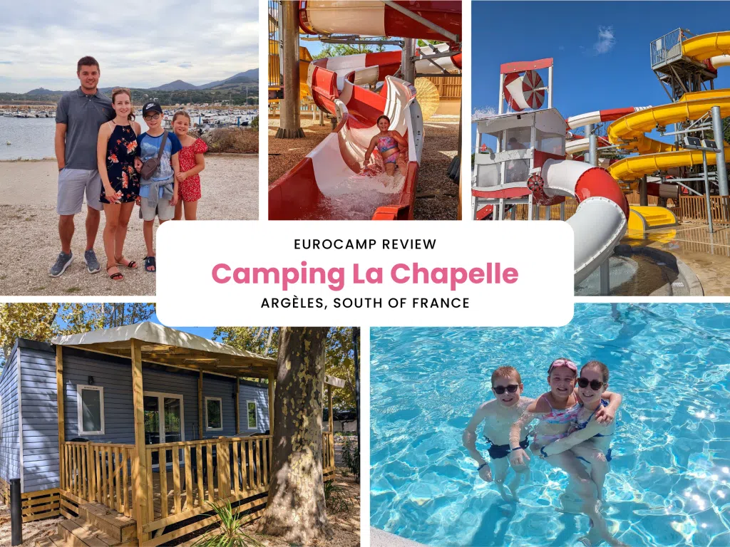 La Chapelle, Argeles, South of France, swimming pool, slides, flumes, Eurocamp holiday, frugal mum review