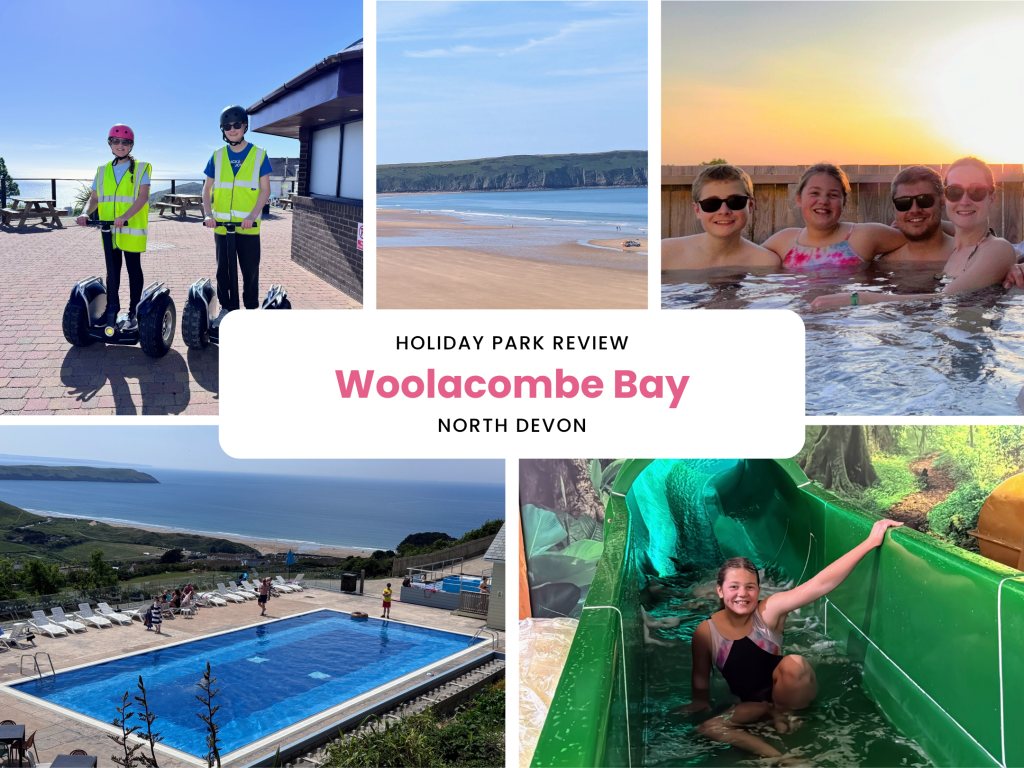 North Devon with Kids, Woolacombe Bay and Twitchen House Holiday Park Review, frugal mum guide
