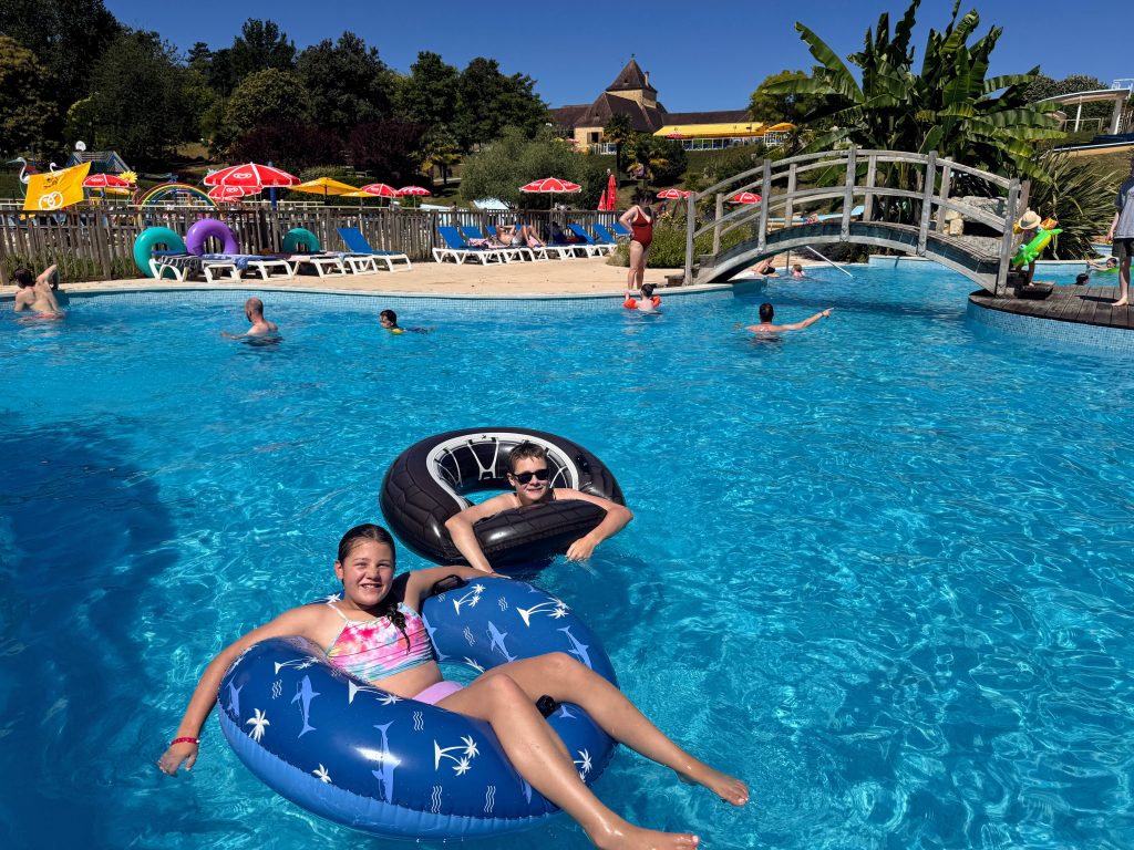 Eurocamp Holiday Review, Saint Avit Loisirs, the Dordogne, France, frugal mum travel guide, photo of pool
