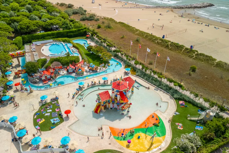 best Eurocamp holidays for toddlers and young children, frugal mum travel guide, photo of union lido, italy