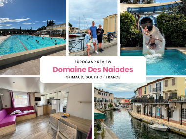 Eurocamp Holiday Review: Domaine des Naiades, Grimaud, South of France, frugal mum