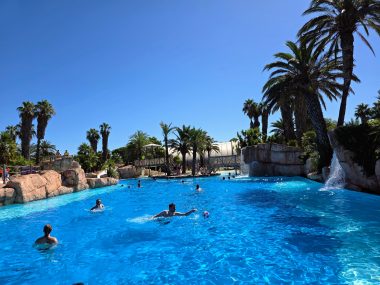 Which Eurocamp resorts in France are near airports, frugal mum family travel guide