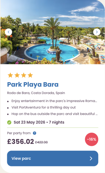 Eurocamp summer holiday sale and deals for 2026, frugal mum travel guide, park playa bara, spain