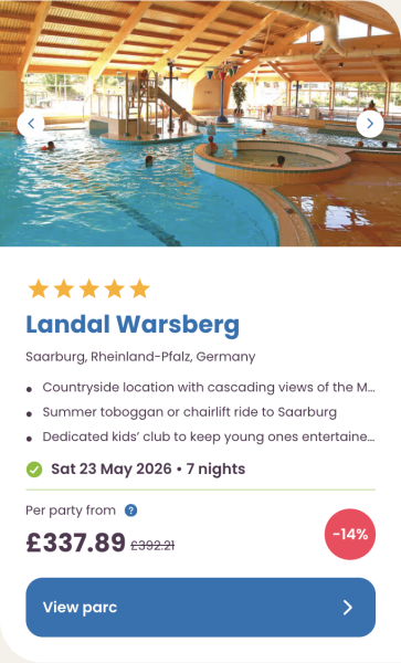 Eurocamp summer holiday sale and deals for 2026, frugal mum travel guide, landal warsberg, germany