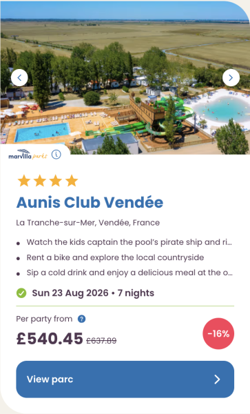 Eurocamp summer holiday sale and deals for 2026, frugal mum travel guide, aunis club vendee