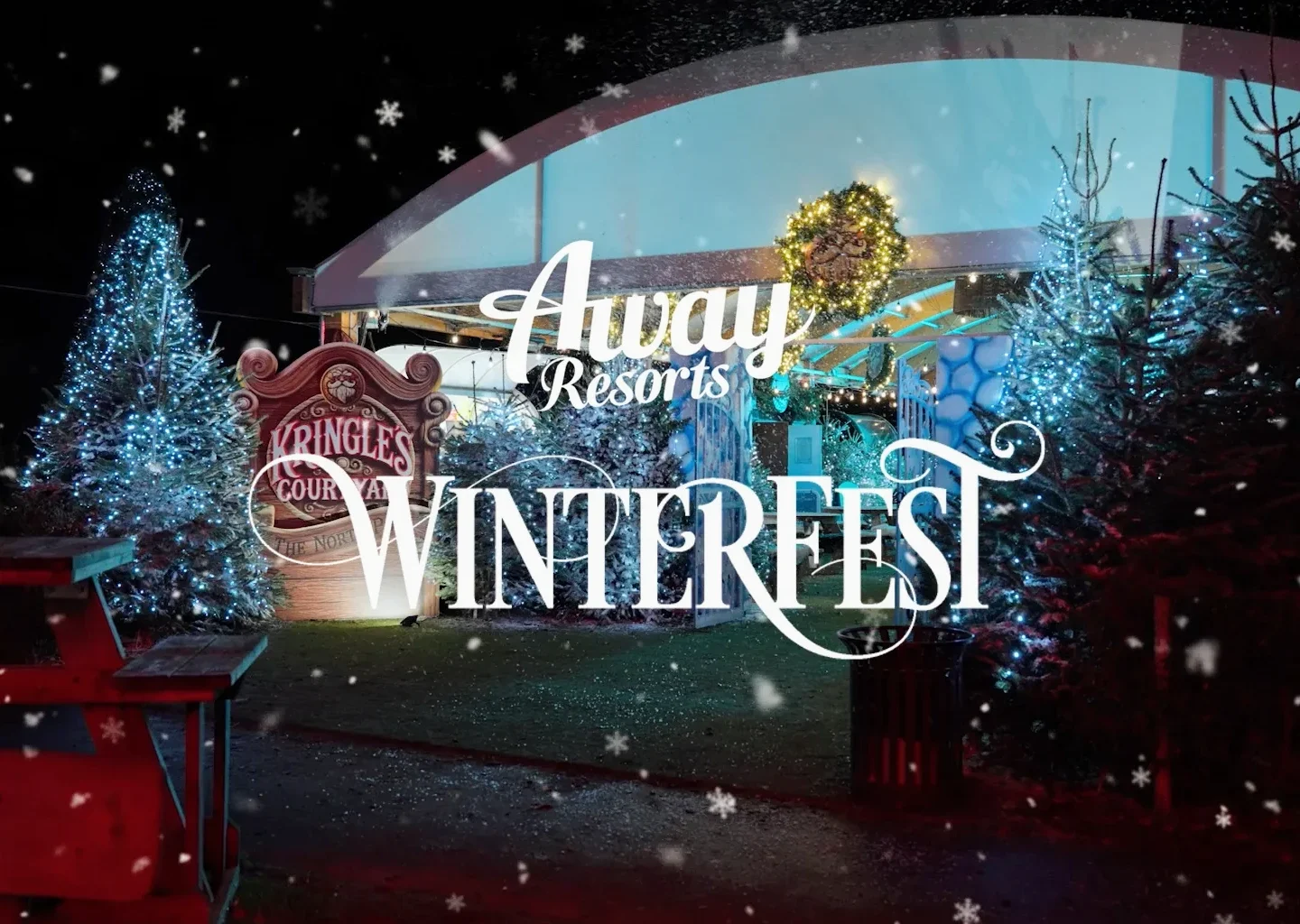 Which Away Resorts offer Winterfest Christmas breaks, frugal mum travel guide