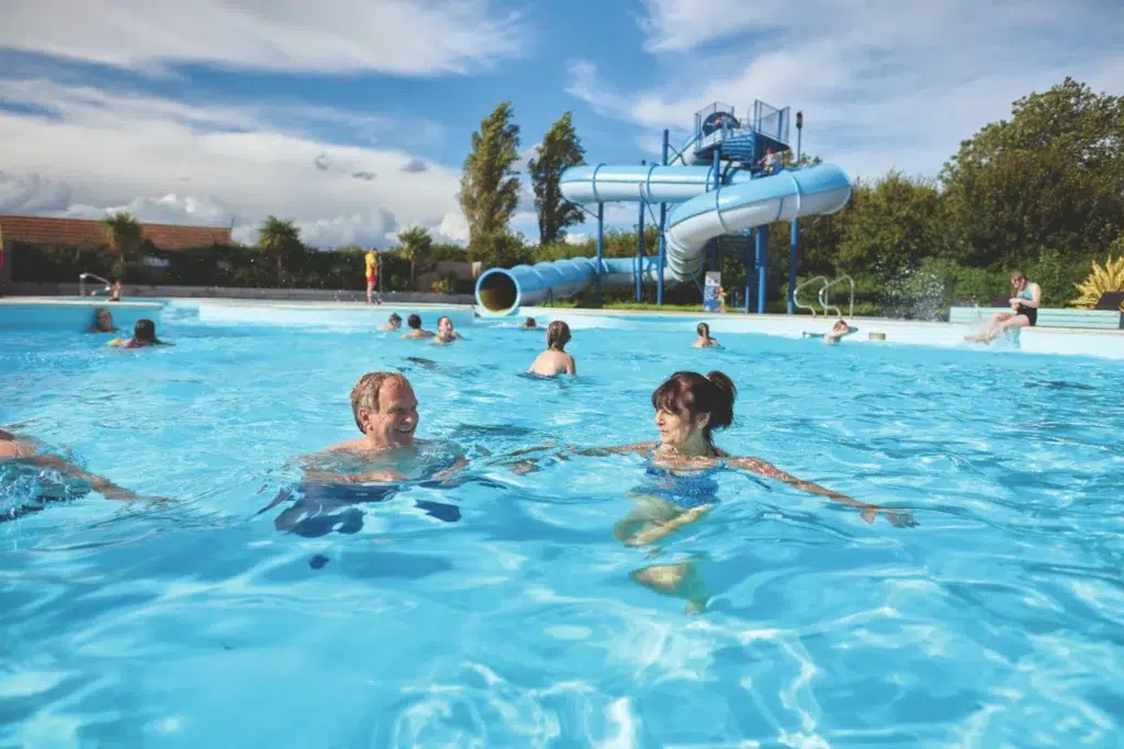 The best Haven holiday parks with an outdoor pool, frugal mum UK travel guide, photo of golden sands, lincolnshire