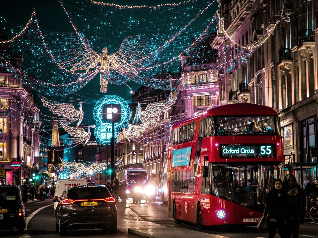London with Kids, the 15 best things to do for Christmas 2025, frugal mum guide, photo of london christmas lights