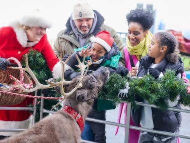 Which Parkdean Resorts offer festive Christmas breaks, frugal mum UK travel guide