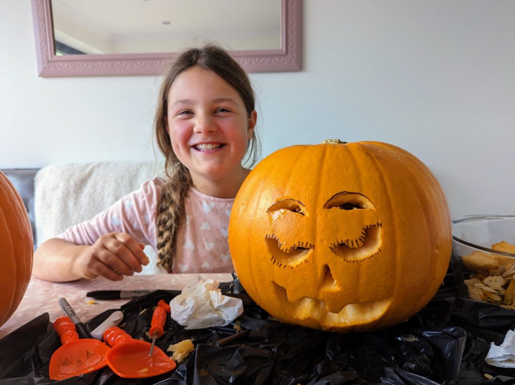 Kent with Kids, The 15 best things to do for October half-term, frugal mum guide, photo of pumpkin picking