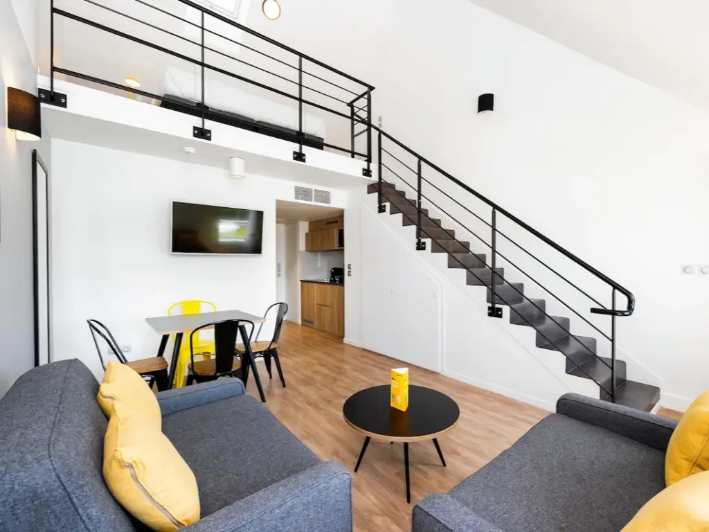 best places to stay near Disneyland Paris at Christmas, frugal mum winter travel guide, image of Staycity Aparthotel Marne la Vallée