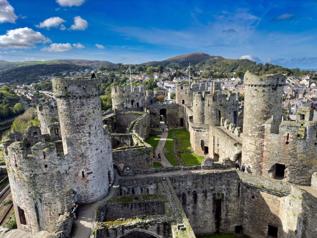 The best things to do in Wales with kids, frugal mum travel guide, photo of conwy castle
