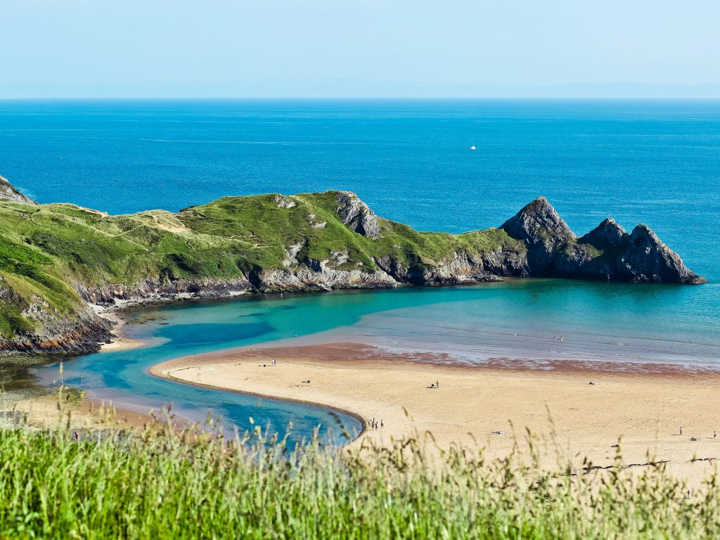 The best things to do in Wales with kids, frugal mum travel guide, photo of beach