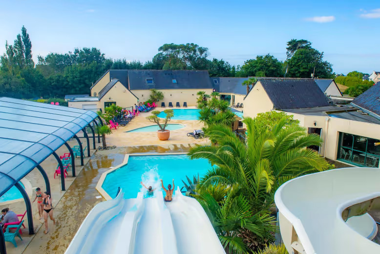 The best Eurocamp Resorts in Brittany, frugal mum travel guide, photo of Pommeraie de l'Océan