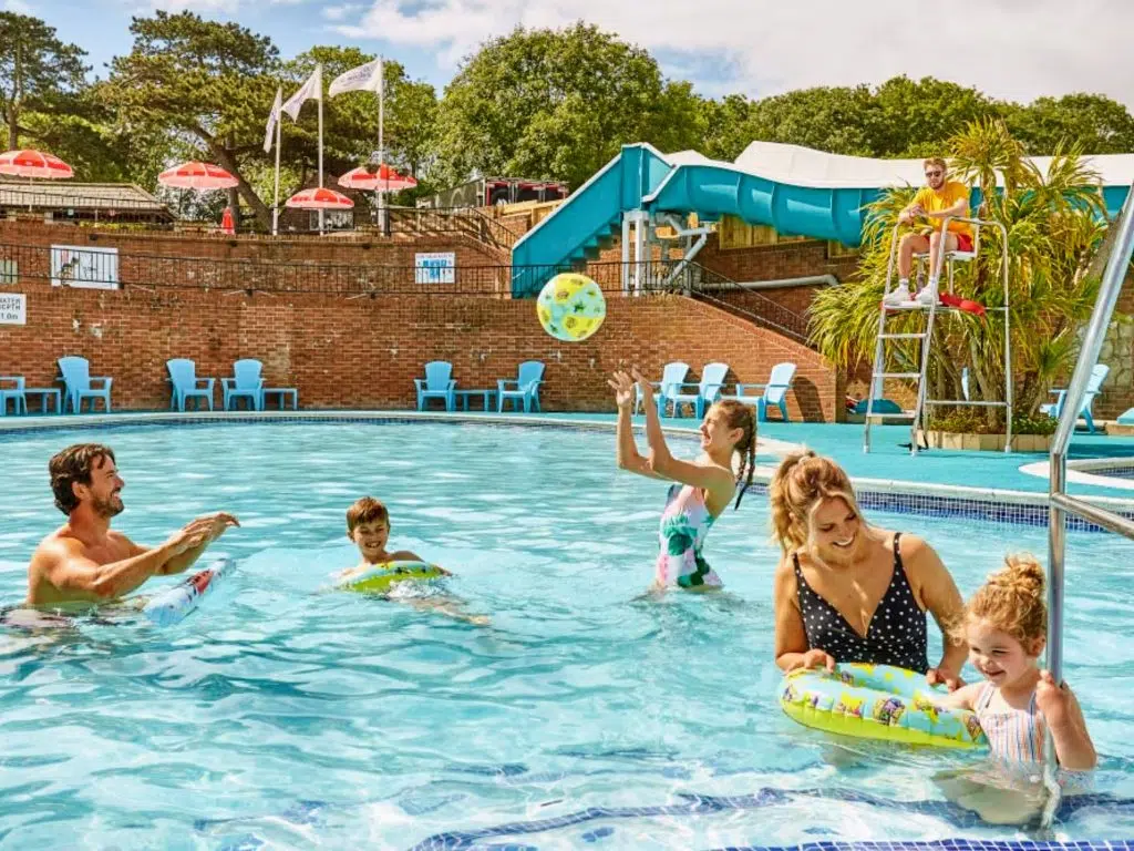 parkdean resorts on the isle of wight, frugal mum travel guide uk staycation, photo of Lower Hyde Holiday Park