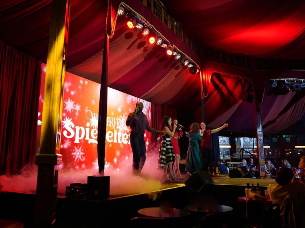 Which Away Resorts Offer Winterfest Christmas Breaks, frugal mum guide, photo of show