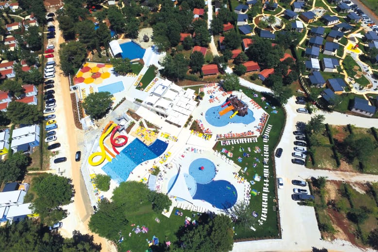 The best Eurocamp resorts in Croatia, frugal mum family travel guide, photo of camping laterna