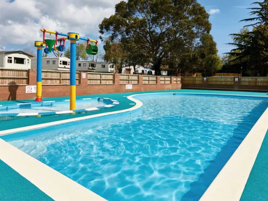 parkdean resorts on the isle of wight, frugal mum travel guide uk staycation, photo of Landguard Holiday Park
