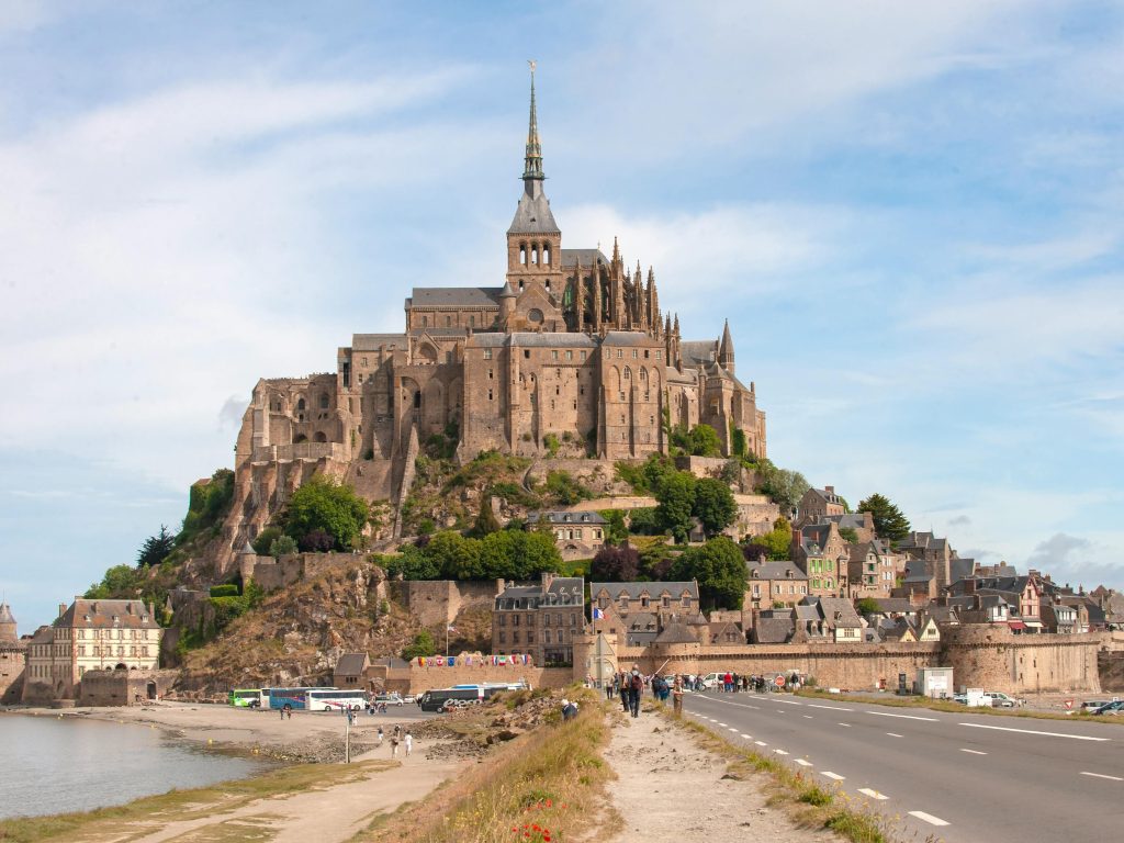 The best Eurocamp Resorts in Brittany, frugal mum travel guide, photo of st michel mont