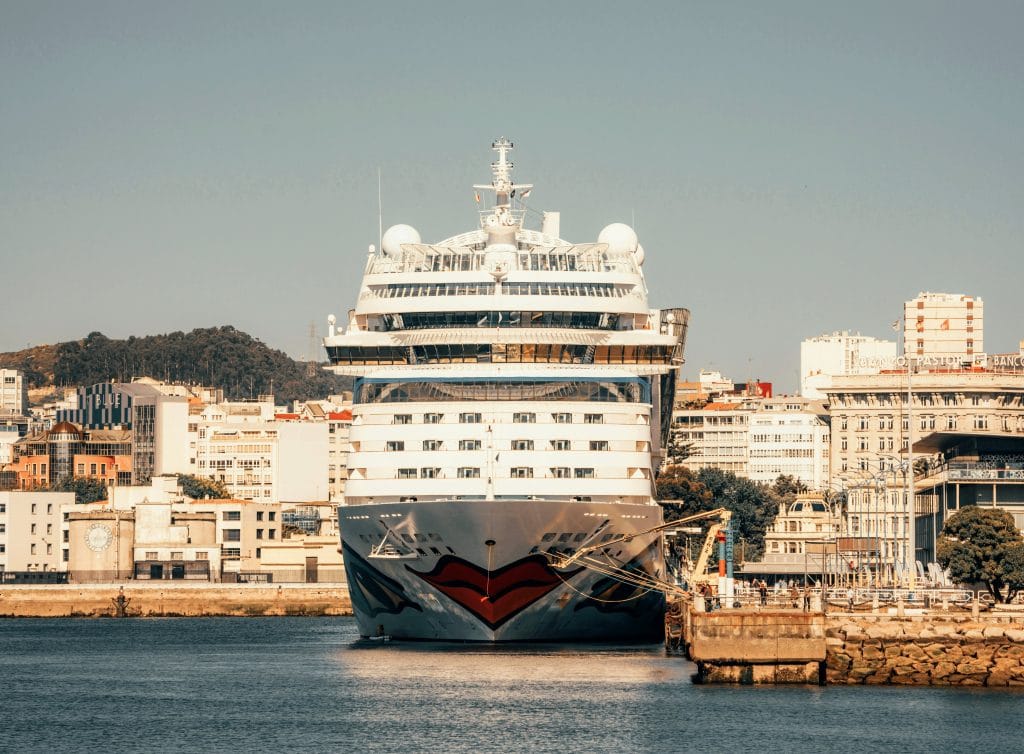 Do you need travel insurance with a GHIC/EHIC card, frugal mum travel guide, photo of cruise ship in spain