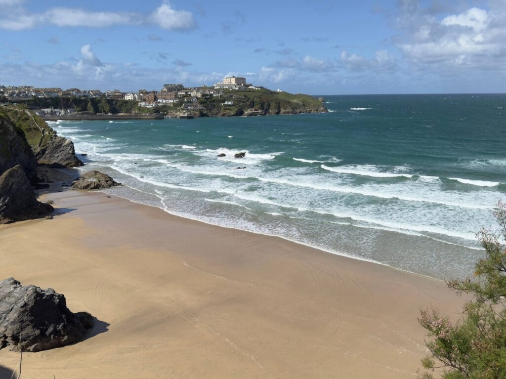 Best Things to Do in Cornwall with Kids, frugal mum travel guide, photo of beach