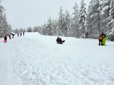 Lapland Winter Park Rovaniemi worth visiting with kids, frugal mum travel guide