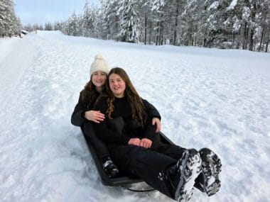 How to plan a DIY Lapland trip with kids, frugal mum travel guide