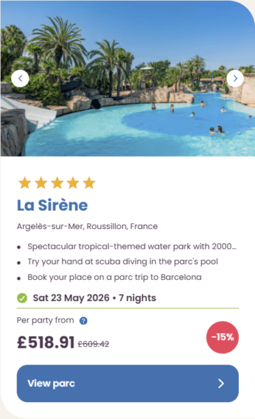 50 Eurocamp holidays cheap summer deals, frugal mum travel guide, image of la sirene france