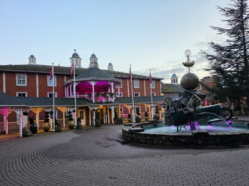 Alton Towers Hotel Review, frugal mum guide, photo of alton towers hotel