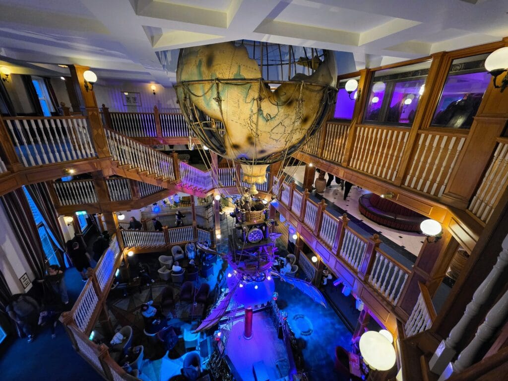 Alton Towers Hotel Review, frugal mum guide, photo of lobby