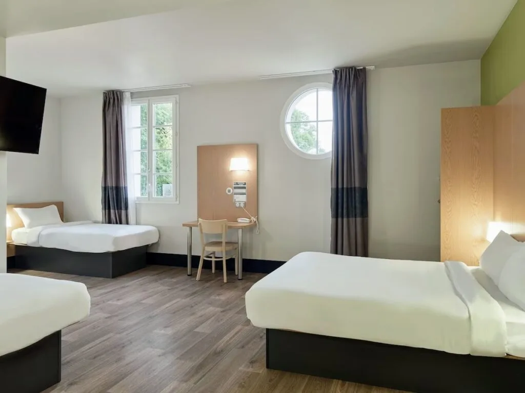 Best Places to Stay Near Disneyland Paris at christmas, frugal mum winter travel guide, image of B&B Hotel Disneyland Paris