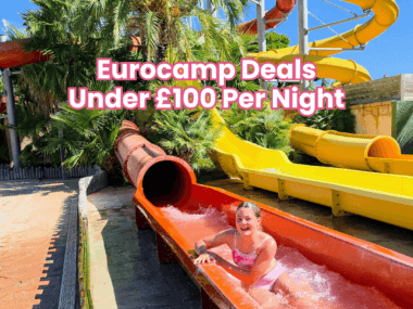 50 Eurocamp holidays cheap summer deals, frugal mum travel guide