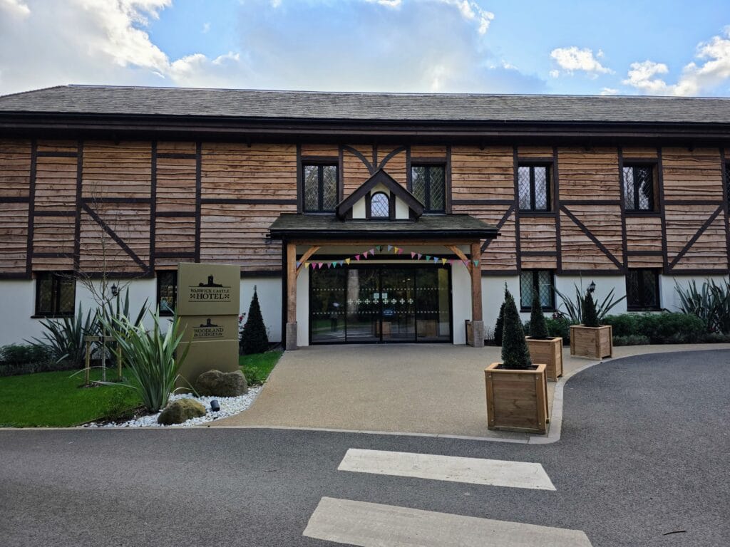 Warwick Castle Hotel Review, frugal mum travel guide, photo of warwick castle hotel