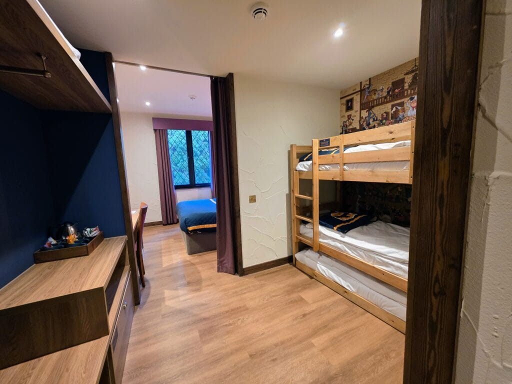 Warwick Castle Hotel Review, frugal mum travel guide, photo of warwick castle hotel room