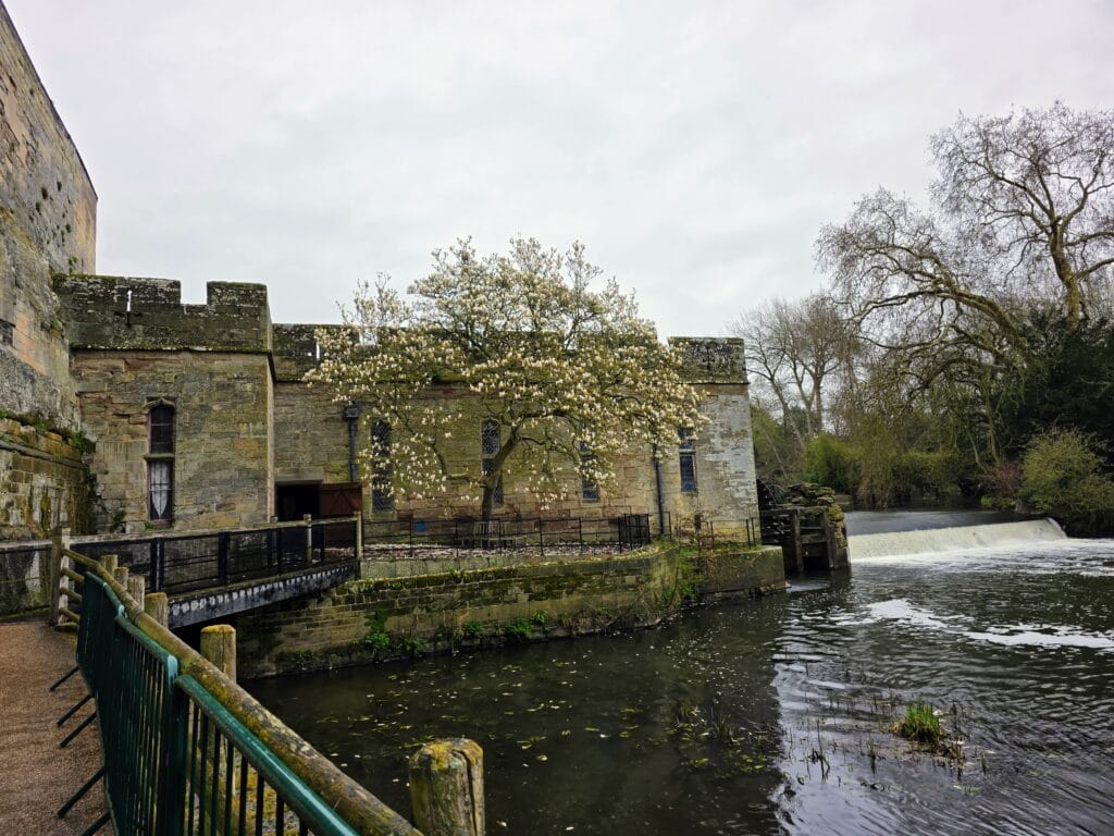 Is Warwick Castle Worth It with Kids, frugal mum guide, photo of exterior and river