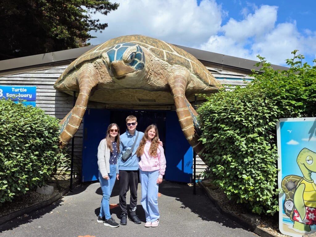 Sea Life Weymouth Aquarium Review, frugal mum guide, photo of family