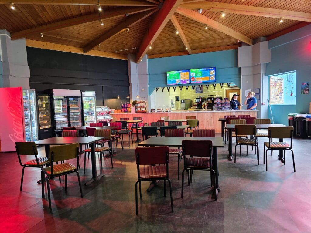 Sea Life Weymouth Aquarium Review, frugal mum guide, photo of cafe