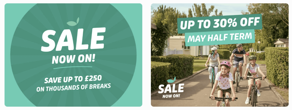 Family Travel Deals, May Bank Holiday 2026 Sales, frugal mum travel guide, image of hoseasons