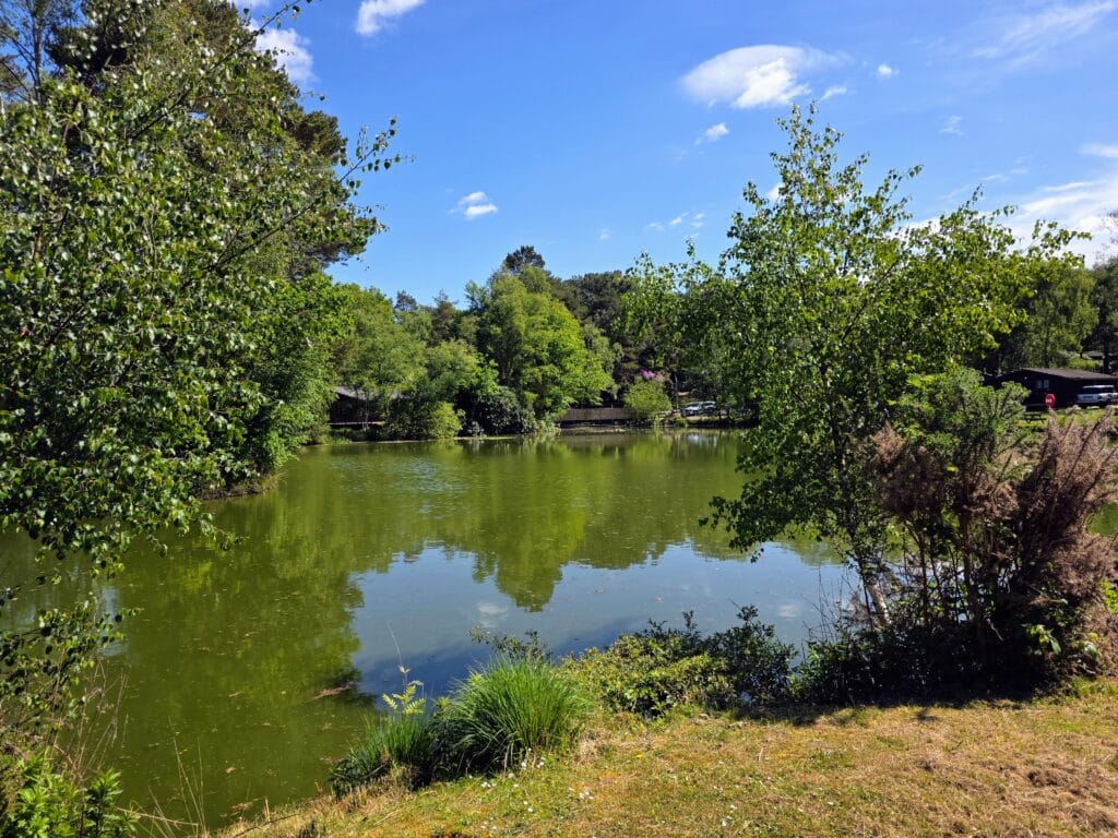Parkdean Resorts Warmwell Holiday Park Review, Dorset, frugal mum guide, photo of fishing lake