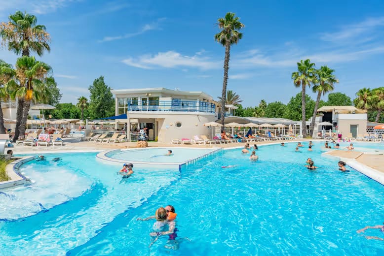 Best Eurocamp Resorts in France Near Airports, frugal mum travel guide, photo of Club Le Napoleon, Languedoc