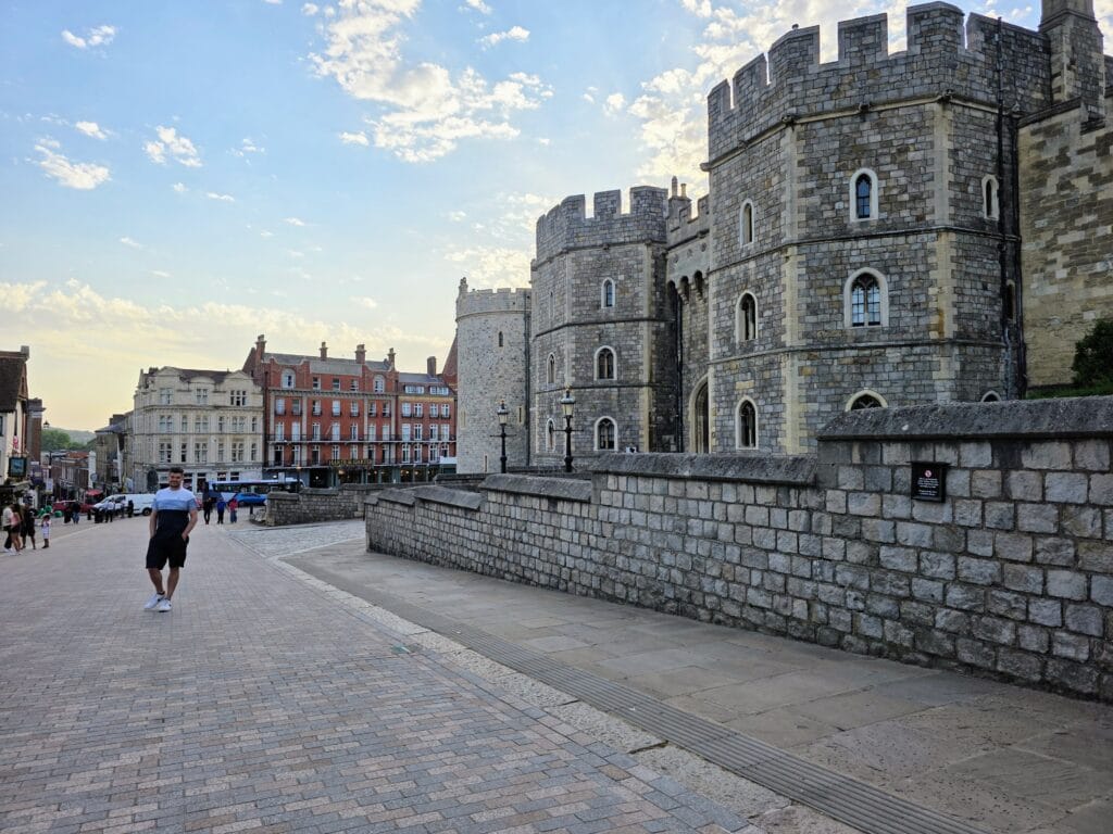 LEGOLAND Windsor Hotel and woodland village lodges review, frugal mum guide, photo of windsor castle