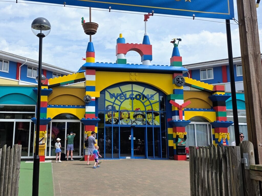 LEGOLAND Windsor Hotel and woodland village lodges review, frugal mum guide, photo of hotel
